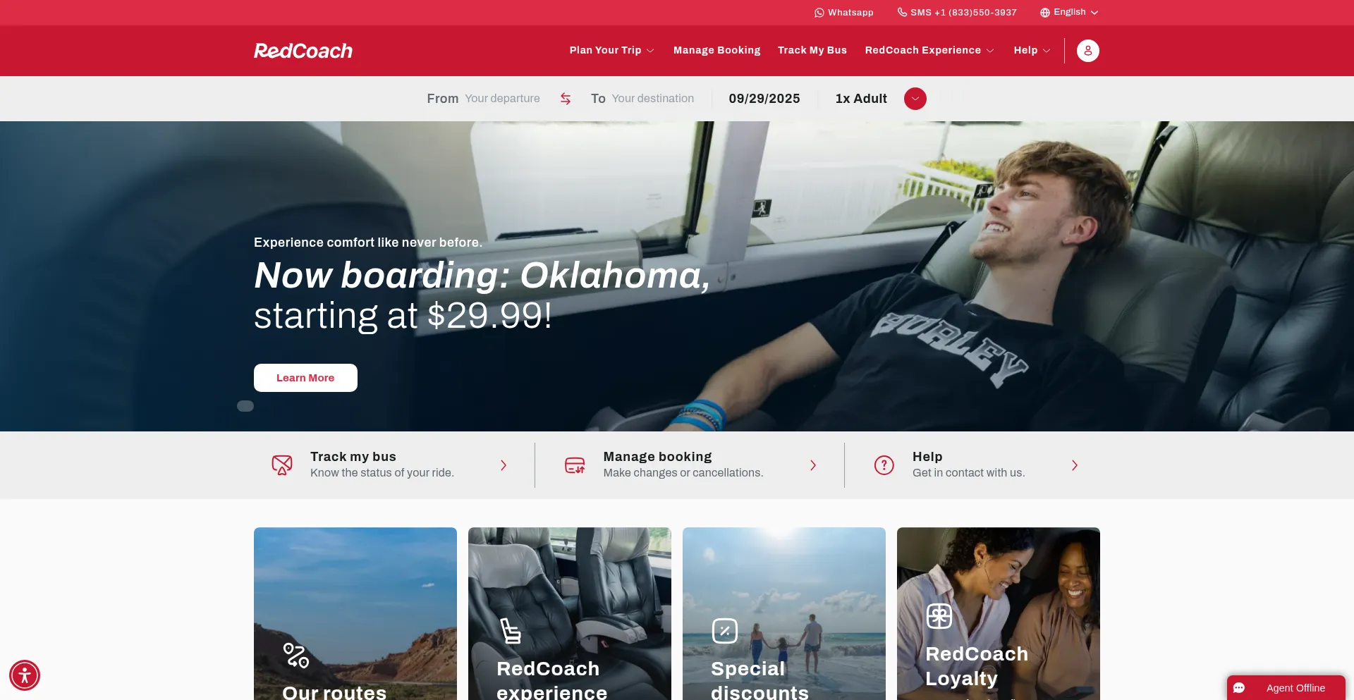 Redcoachusa.com Screenshot