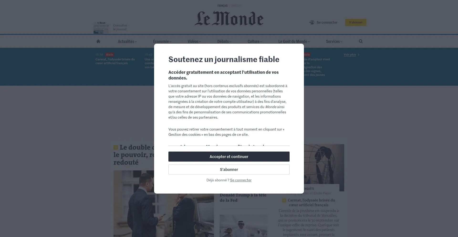 Redistribution-lockers-france.com Screenshot