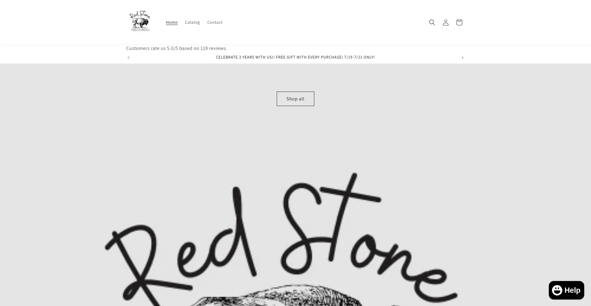 Website screenshot of Redstoneok.com