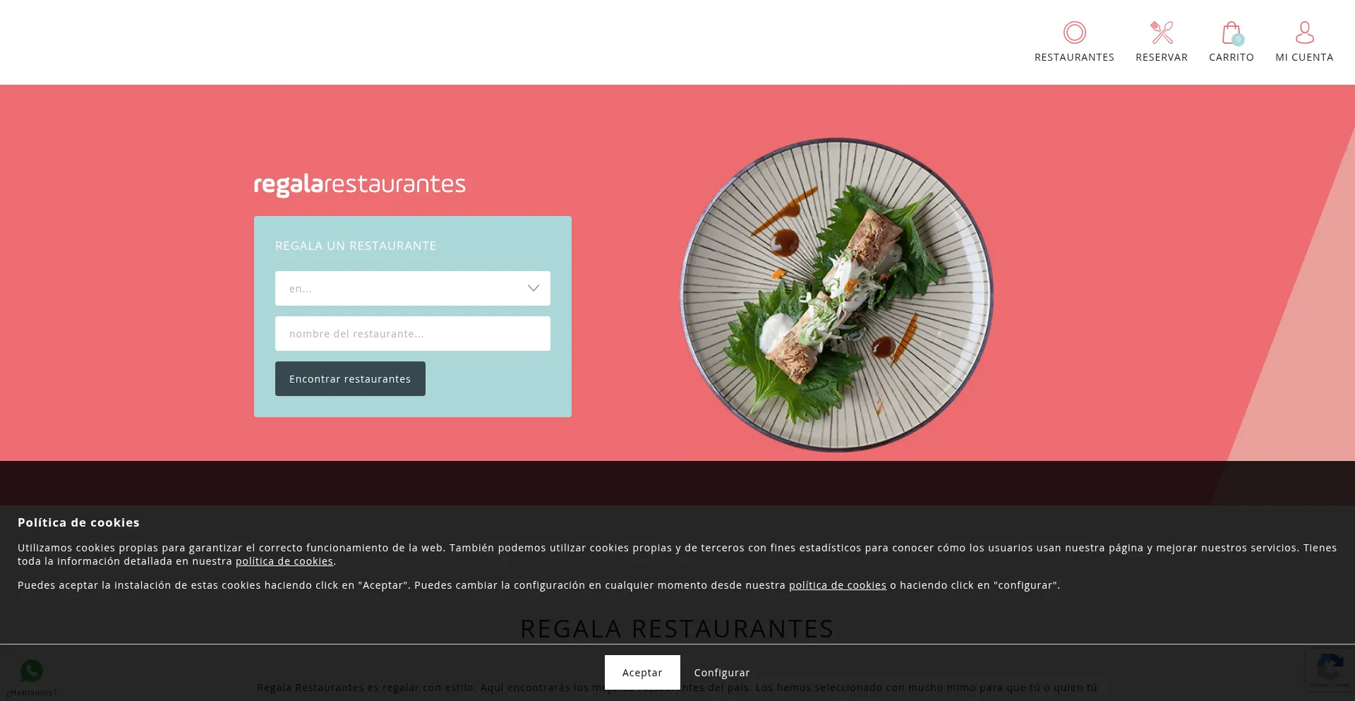 Regalarestaurantes.com