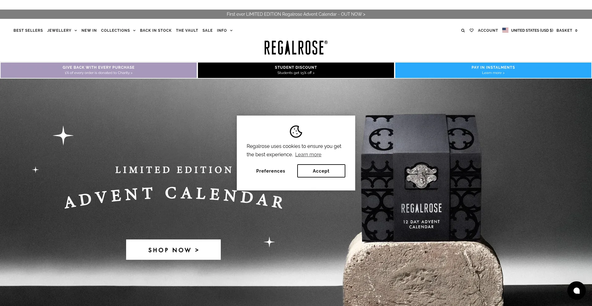 Regalrose.co.uk Screenshot