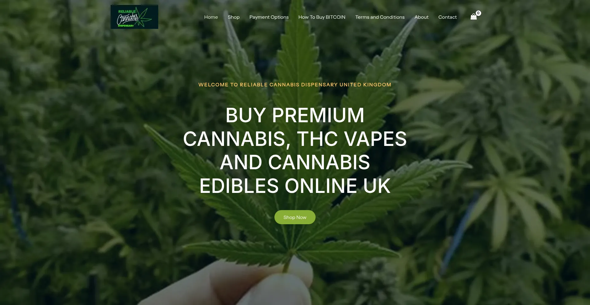Reliablecannabisdispensary.uk 安全可靠吗？