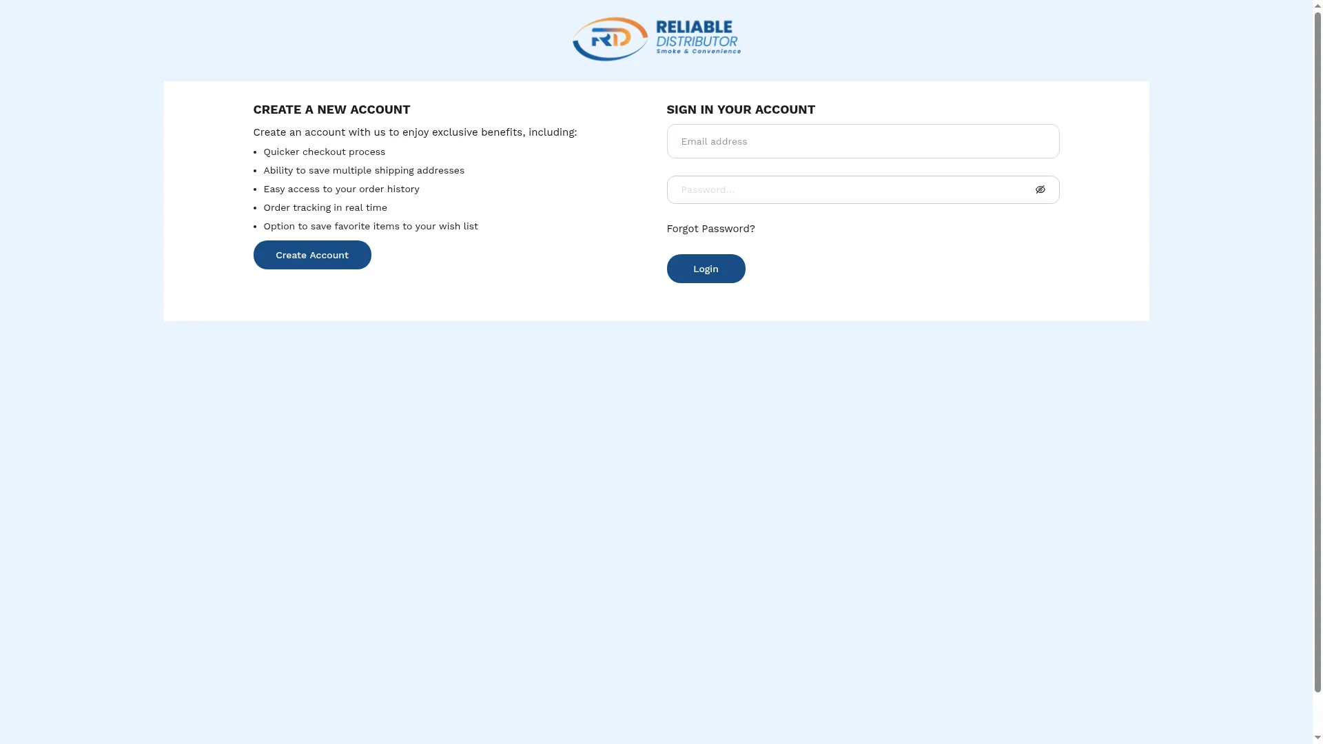 Reliabledistributor.com
