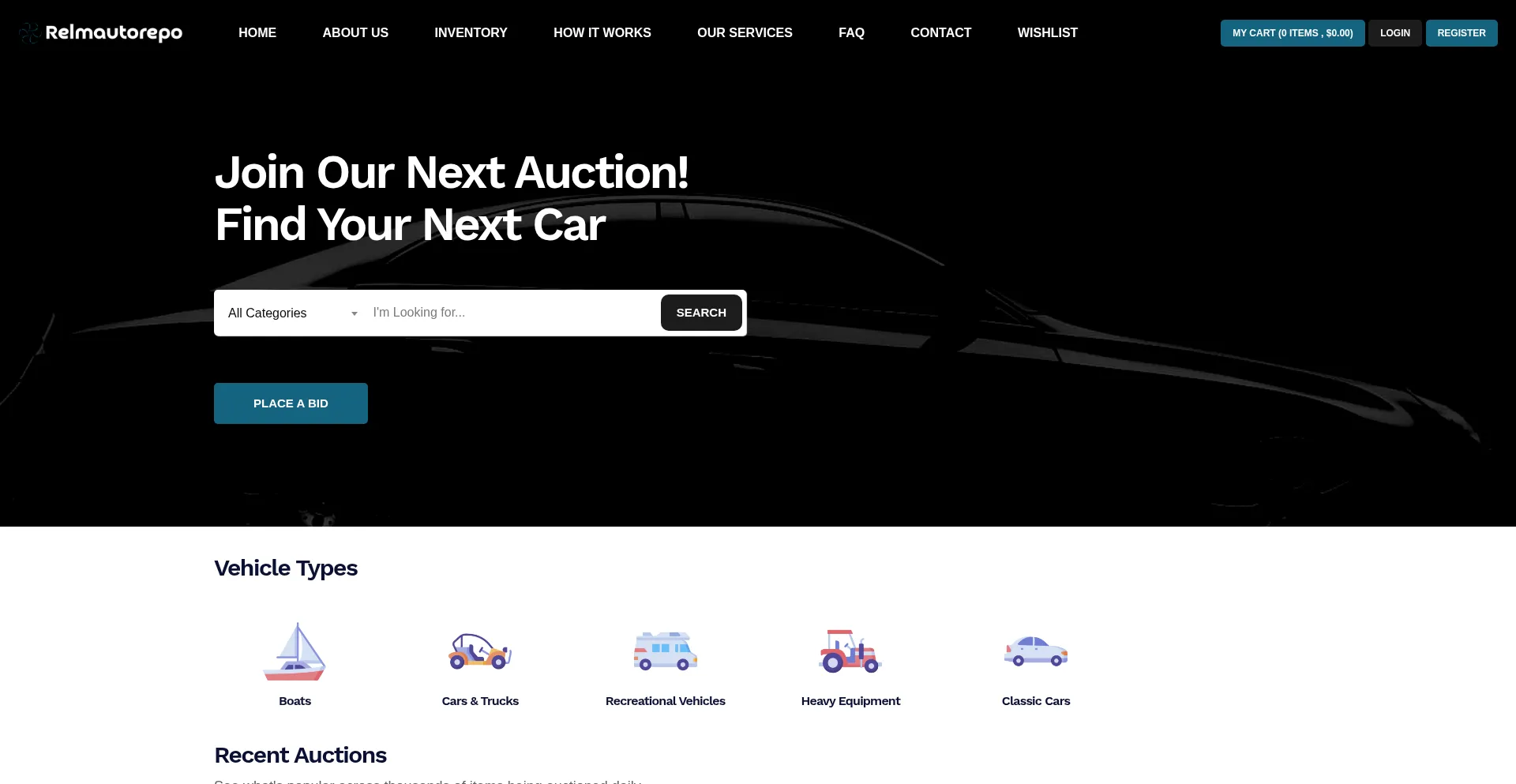 Relmautodeals.com Screenshot