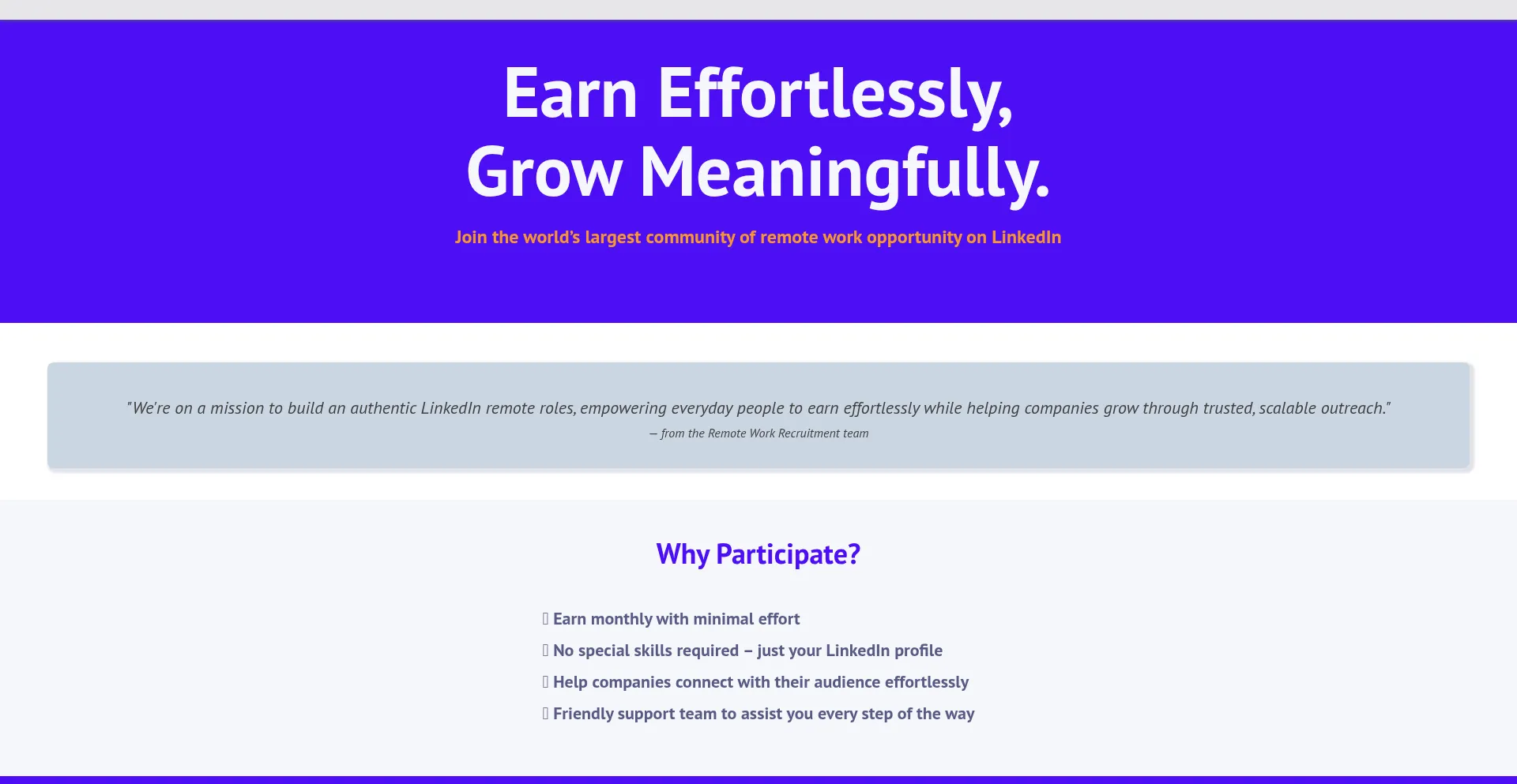 Remoteworkrecruitment.com 安全可靠吗？