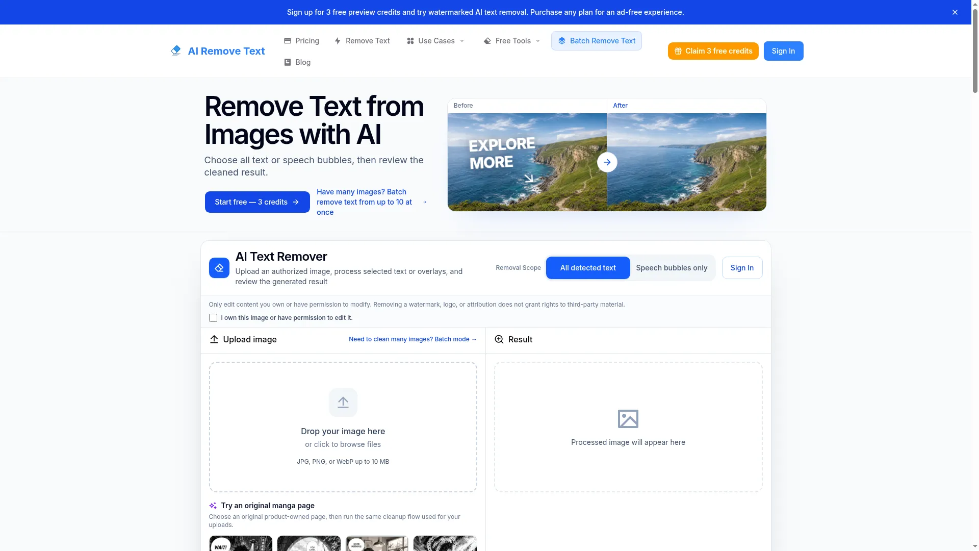 Remove-text.com