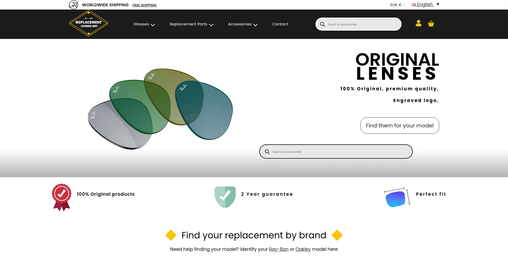 Replacementlenses.net 安全可靠吗？