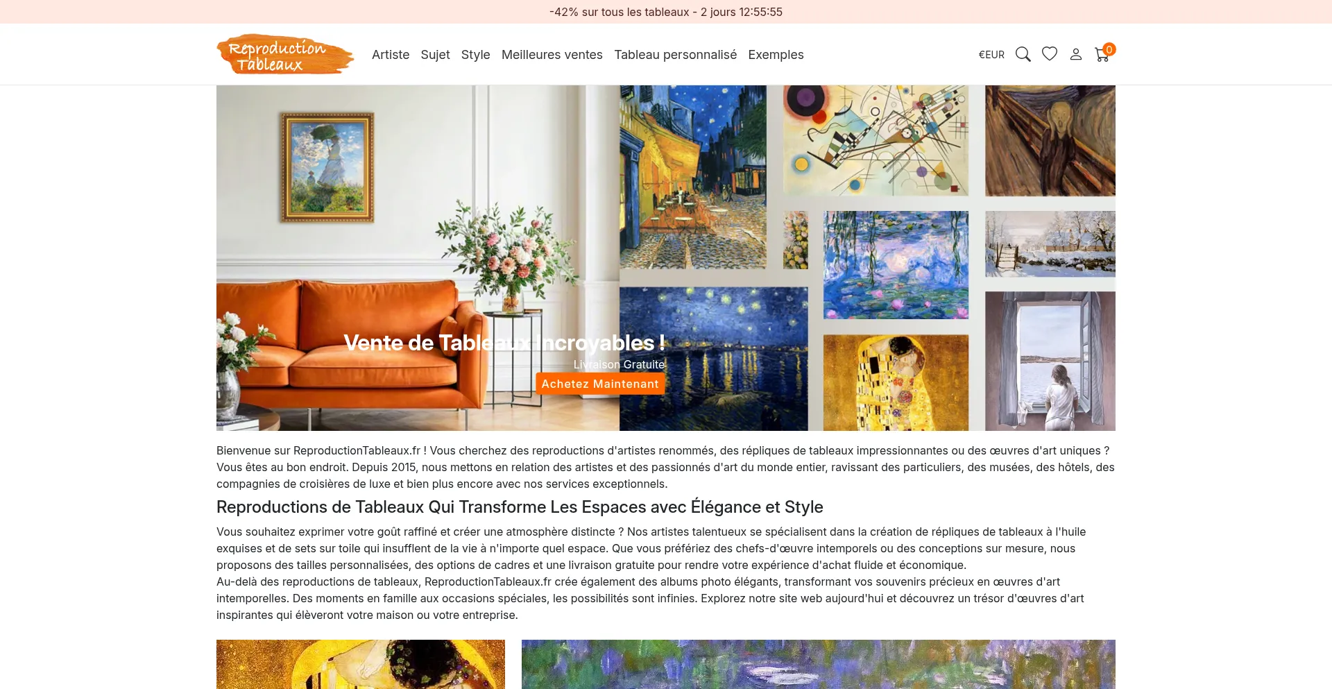 Reproductiontableaux.fr