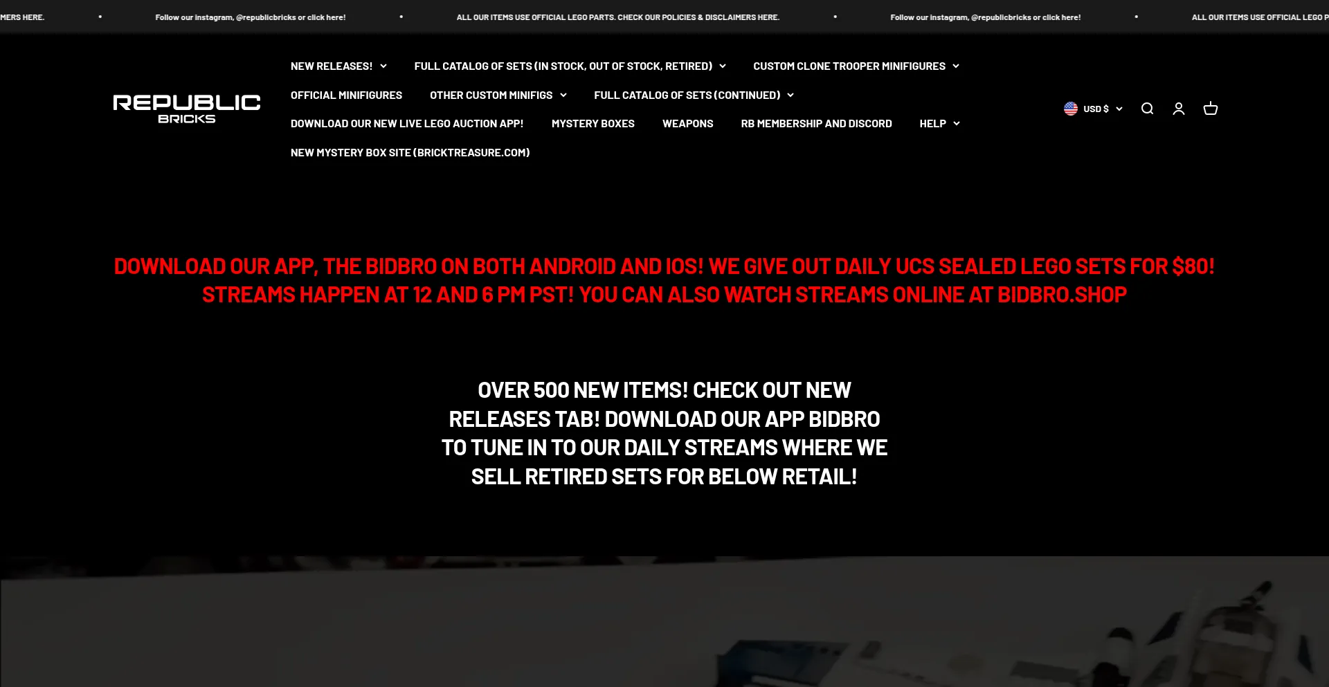 Republicbricks.com Screenshot