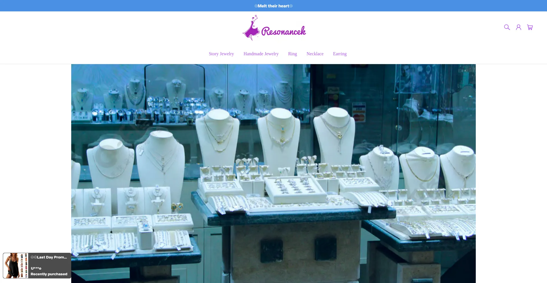 Website screenshot of Resonancek.com
