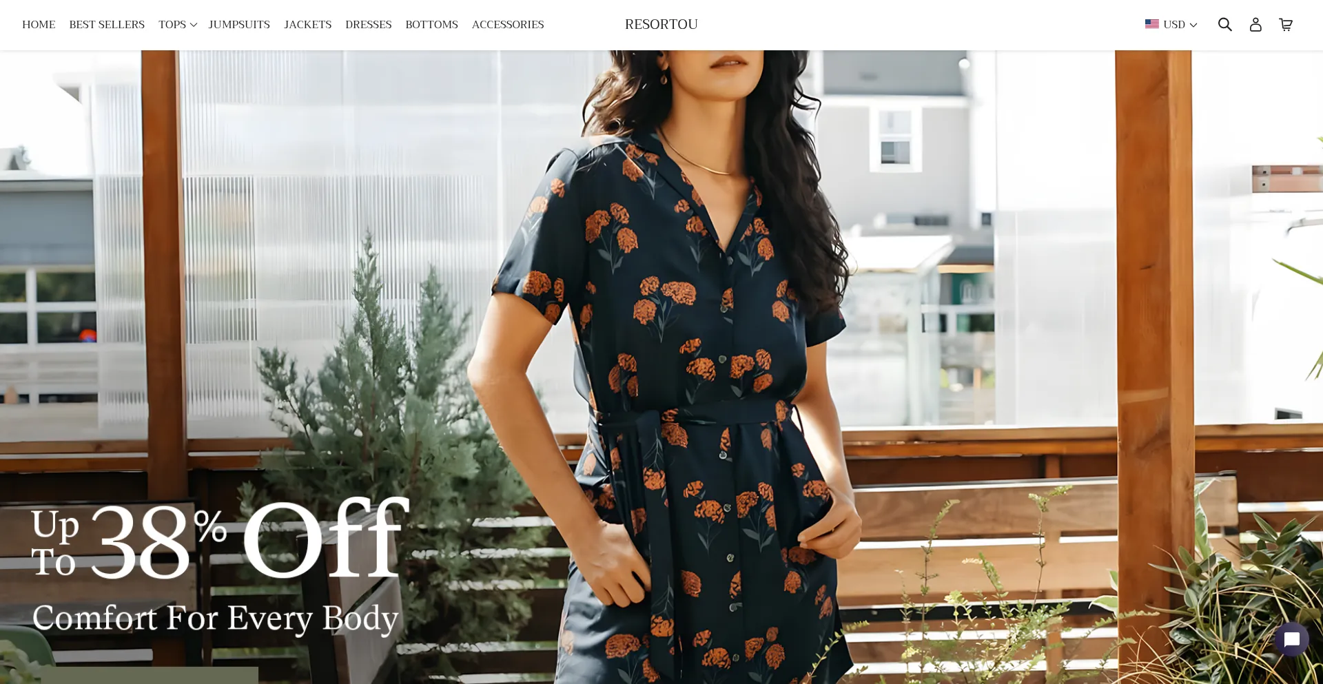Resortou.com Screenshot