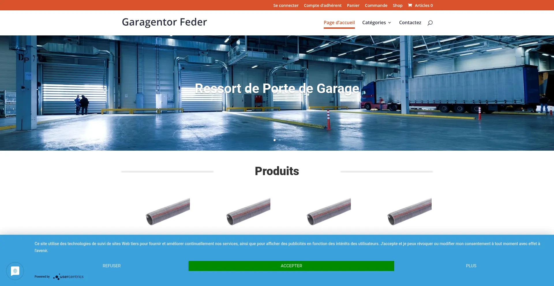 Ressortdeportedegarage.fr Screenshot