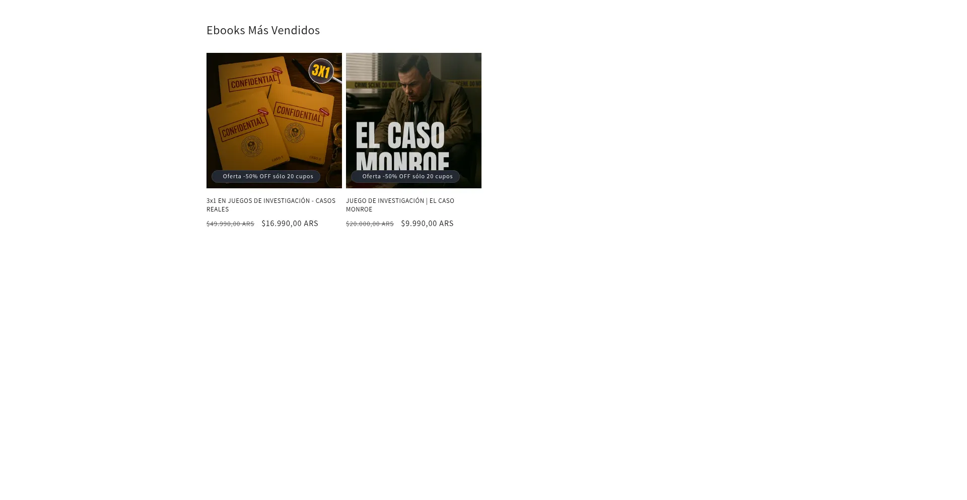 Resuelvecasos.online Screenshot