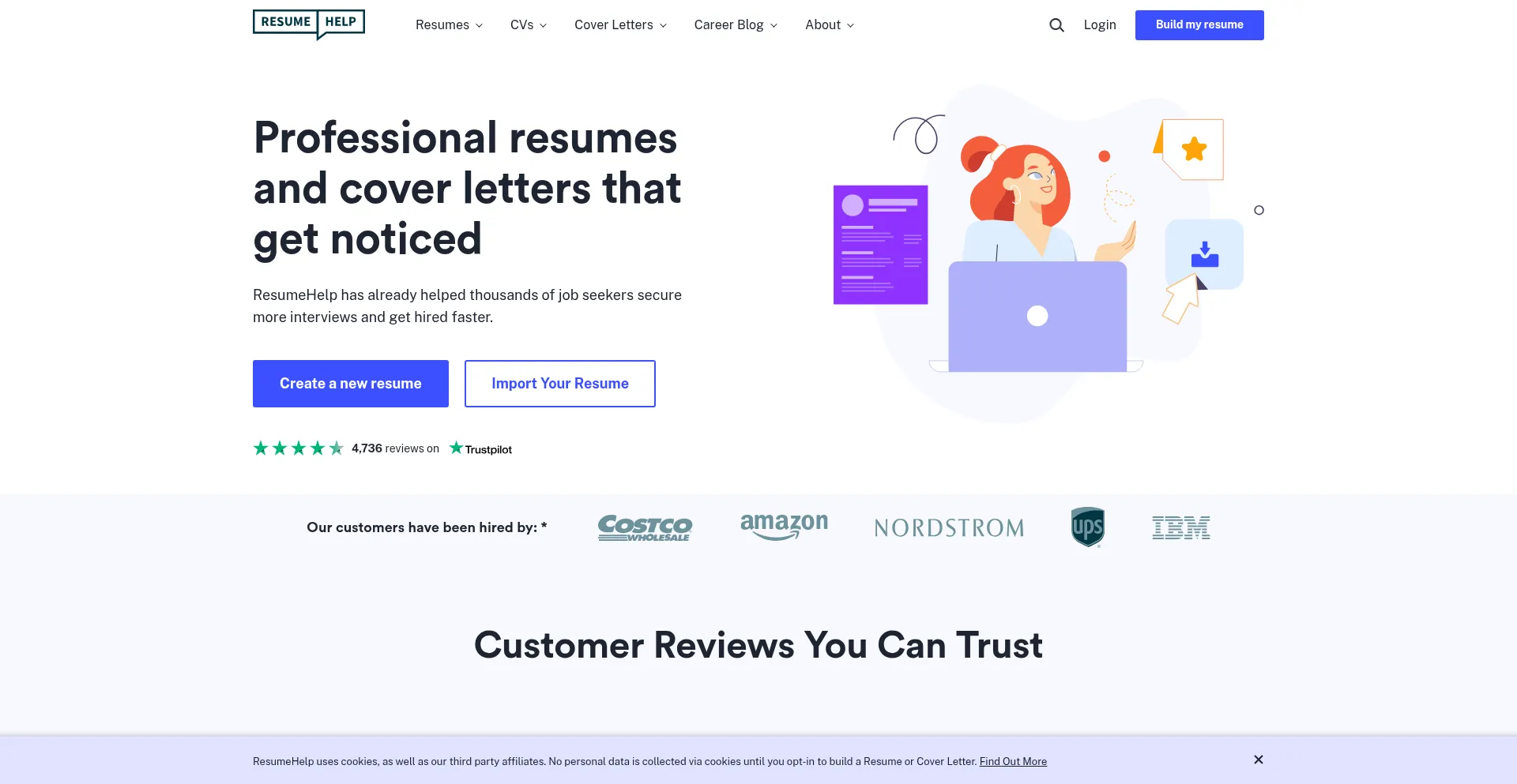 Resumehelp.com 安全可靠吗？