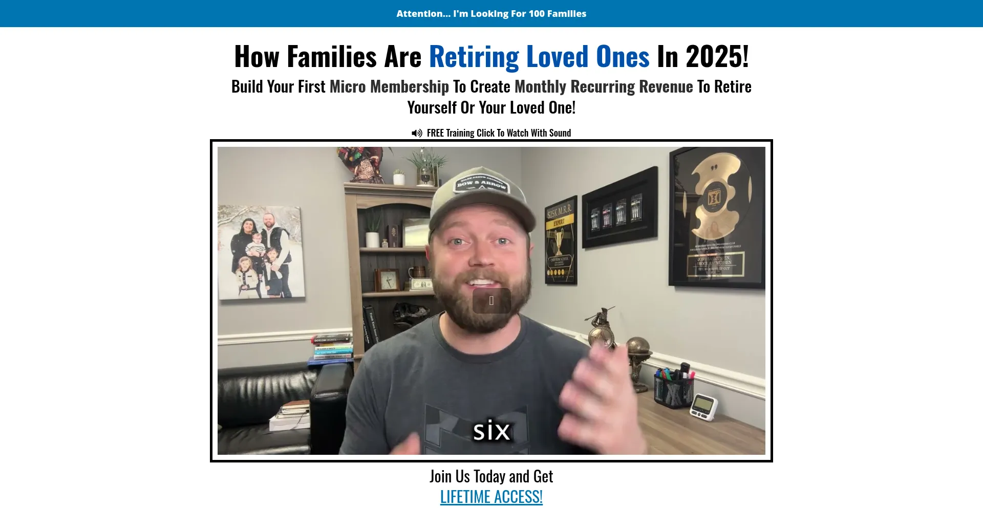 Website screenshot of Retiremylovedone.com