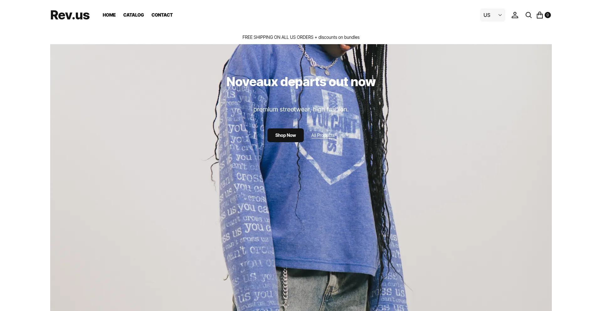 Website screenshot of Rev270.com