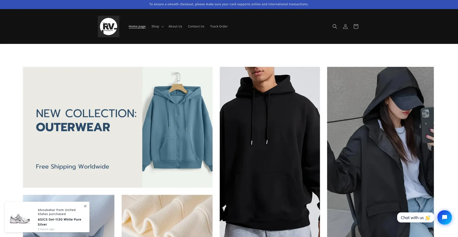 Website screenshot of Revenuenslave.com