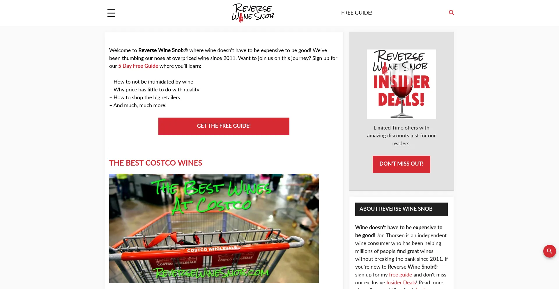 Reversewinesnob.com