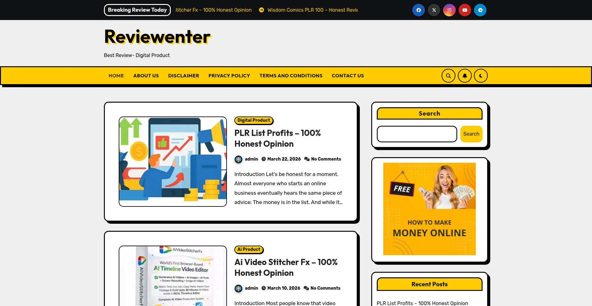 Reviewenter.com