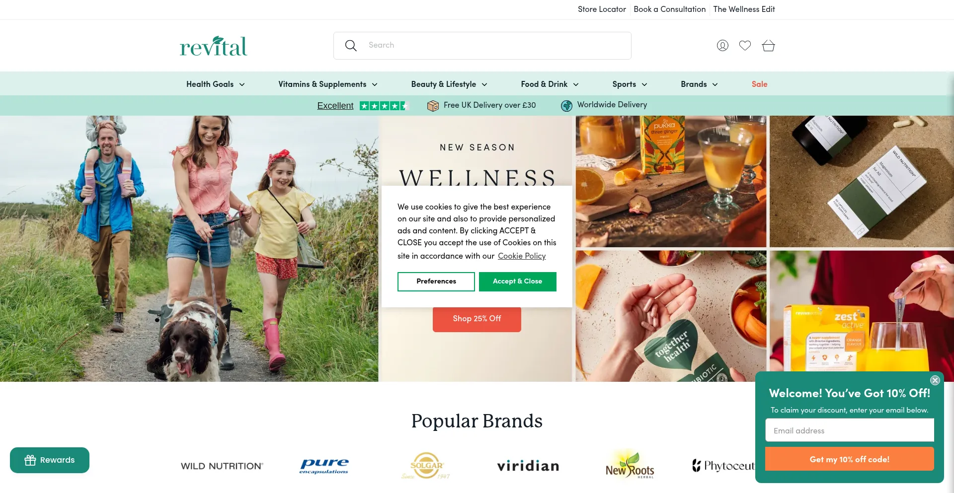 Revital.com Screenshot