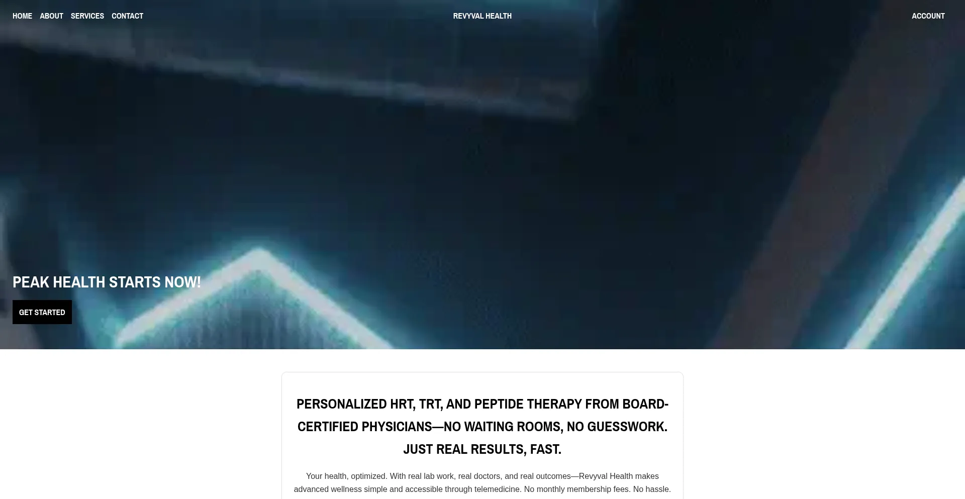 Revyvalhealth.com Screenshot