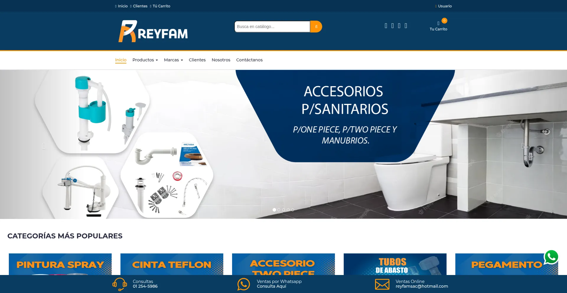 Reyfamsac.com Screenshot