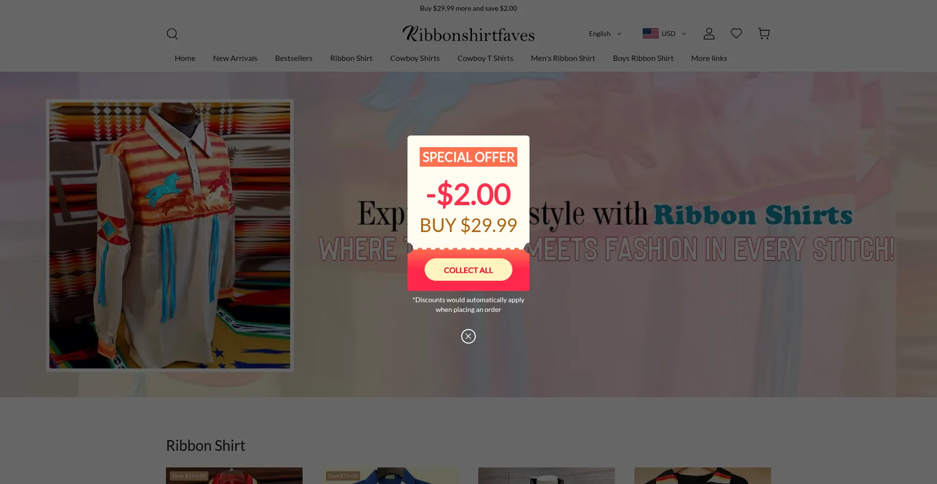 Ribbonshirtfaves.com