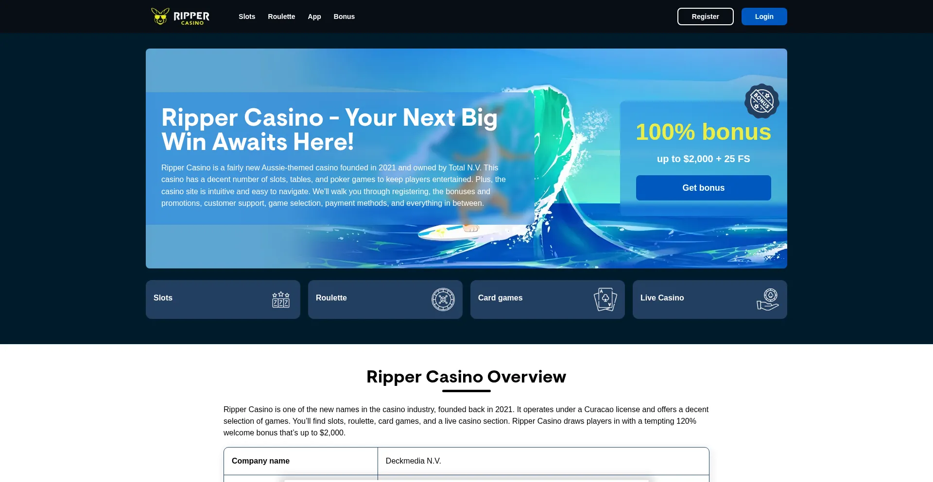 Rippercasinoau.org