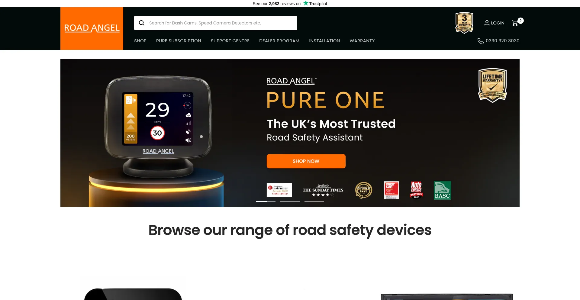 Roadangelgroup.com Screenshot