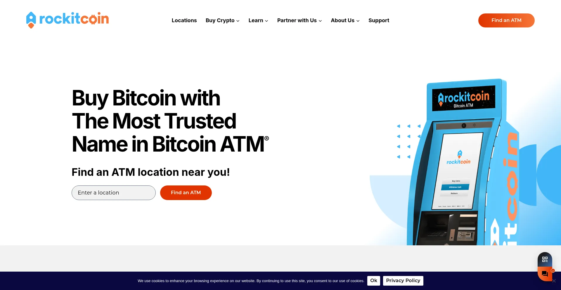 Rockitcoin.com Screenshot