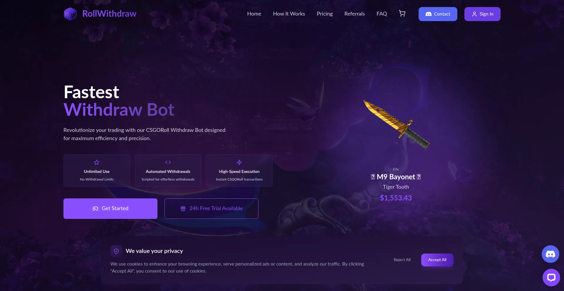 Rollwithdraw.com 安全可靠吗？