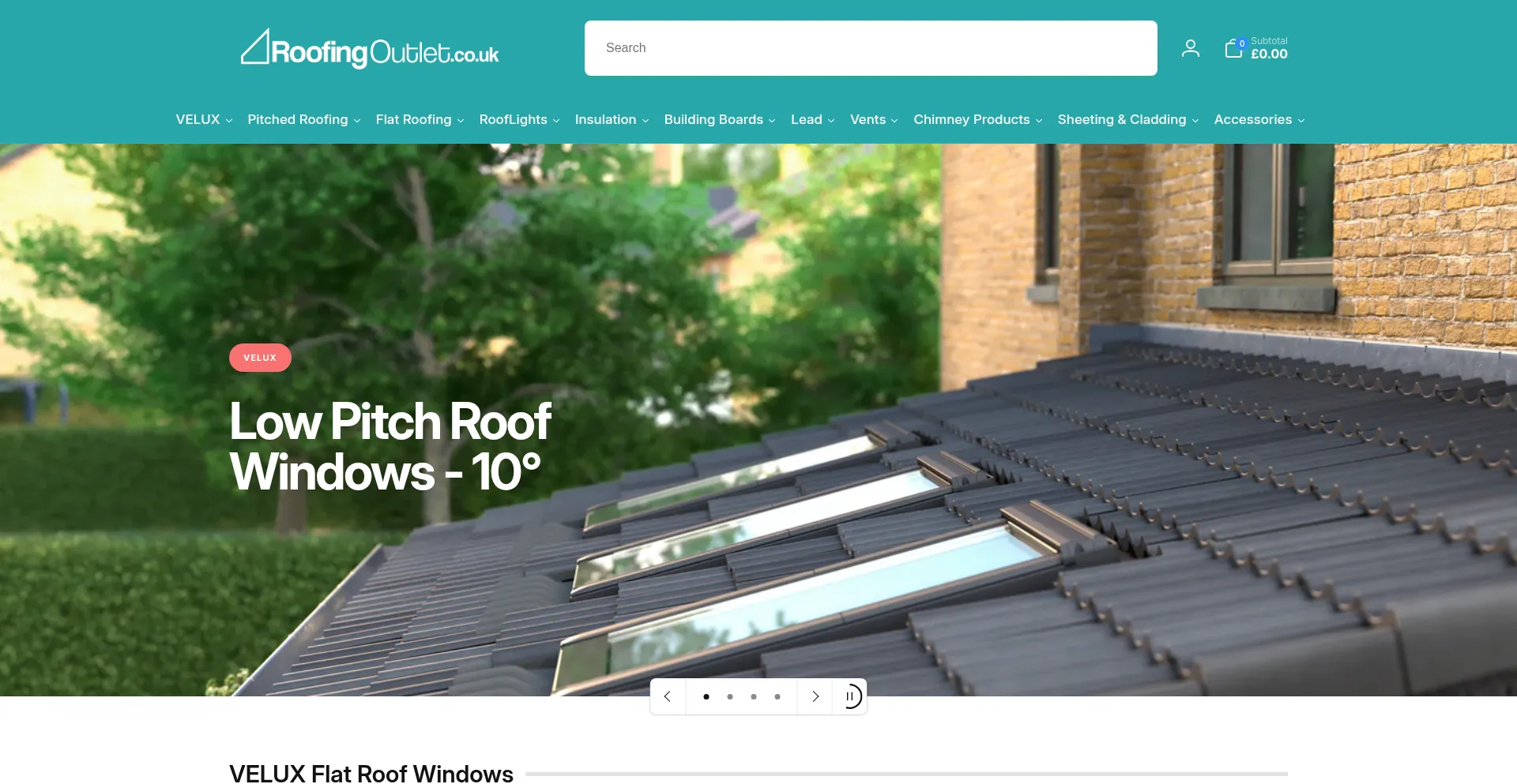 Roofingoutlet.co.uk Screenshot