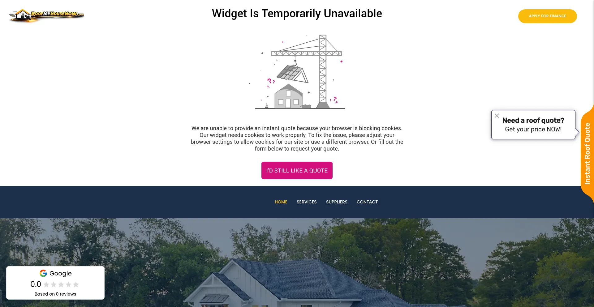 Roofmyhousenow.com