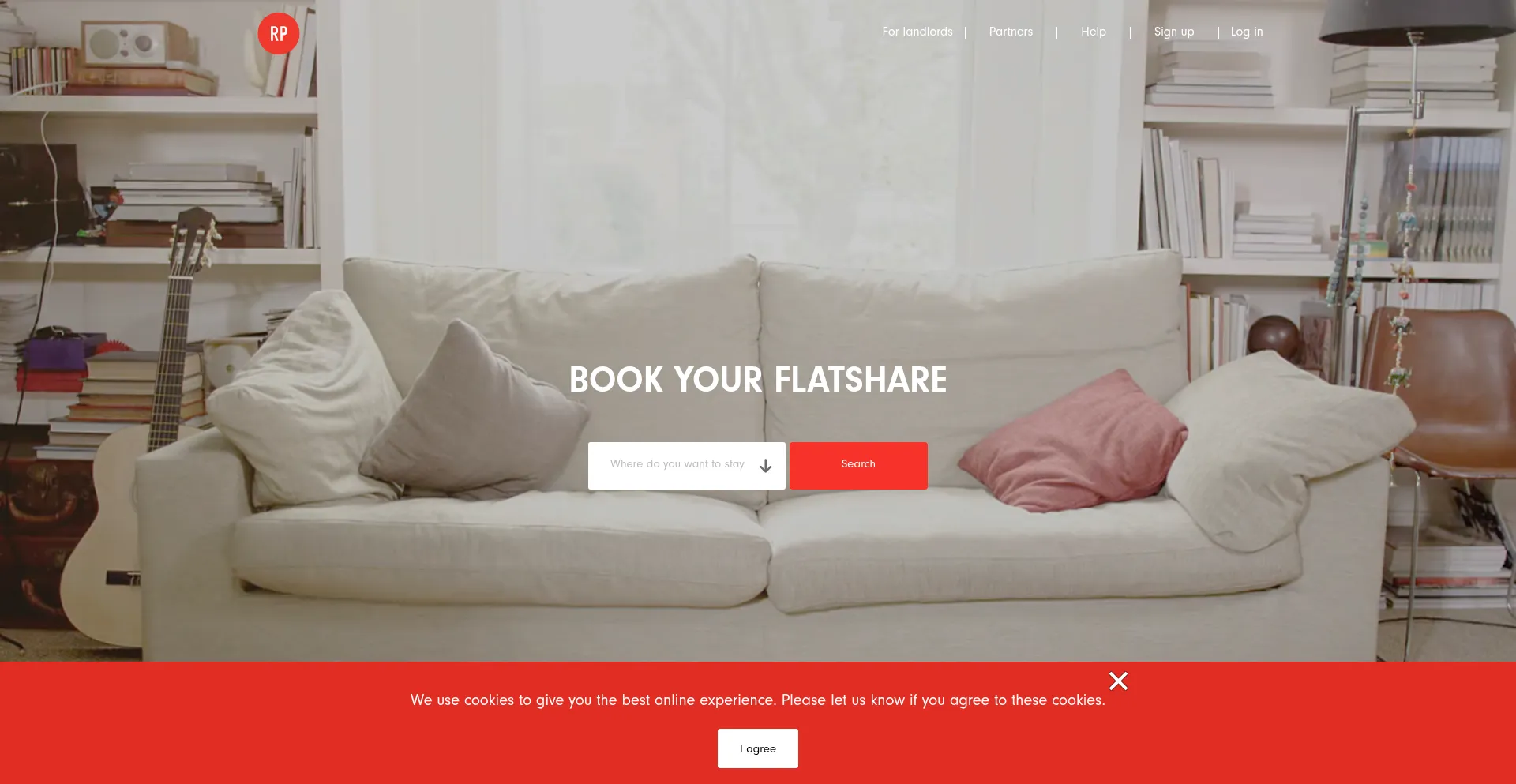 Roomplaza.com Screenshot