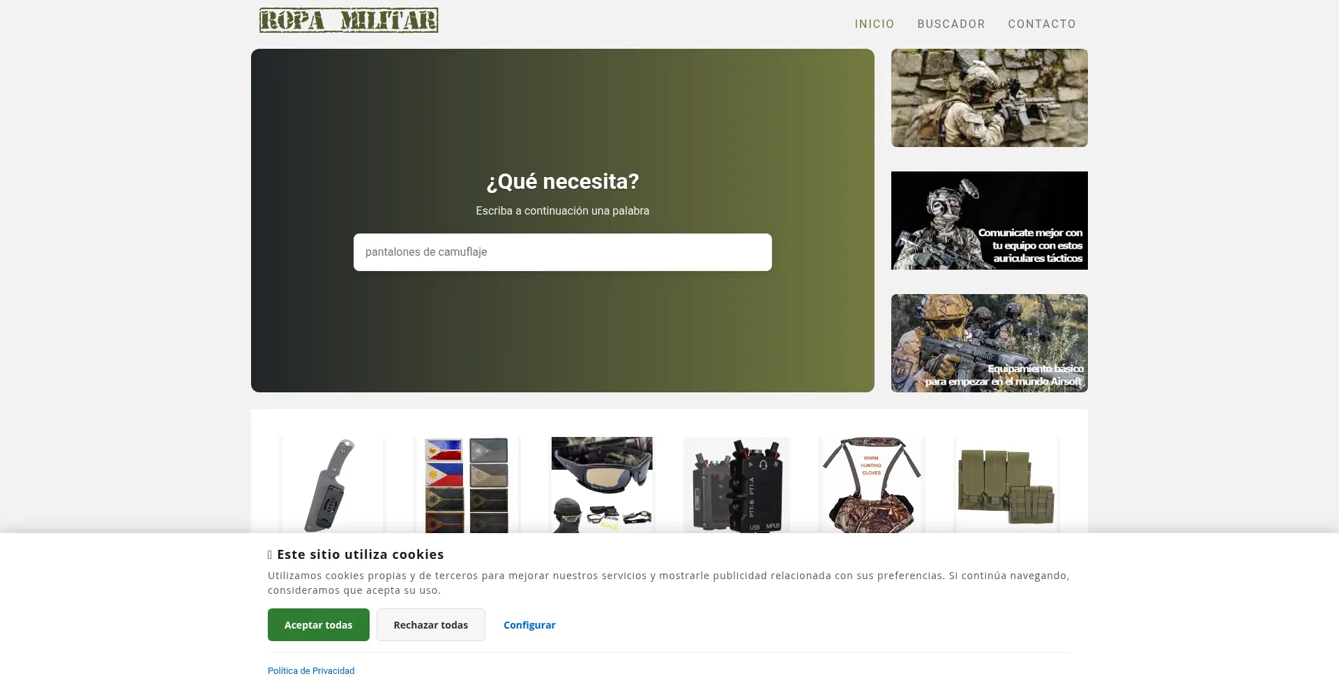 Ropamilitar.eu