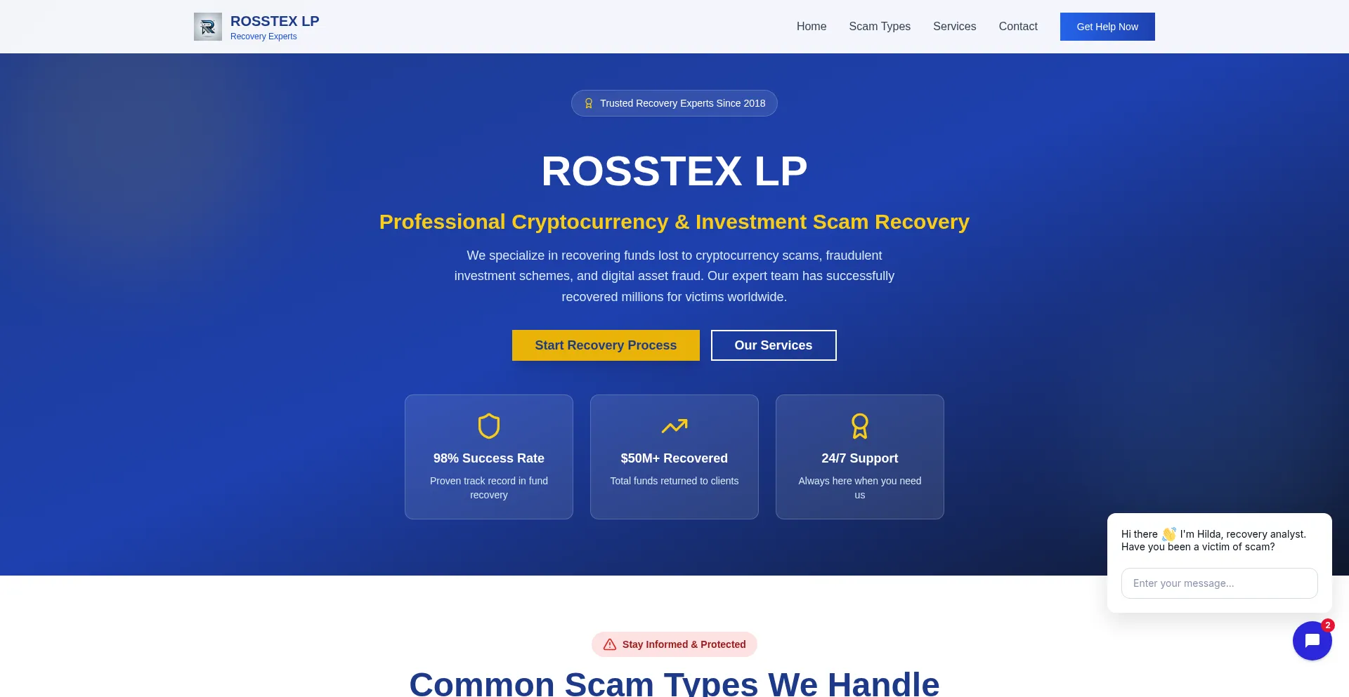 Rosstexlp.com
