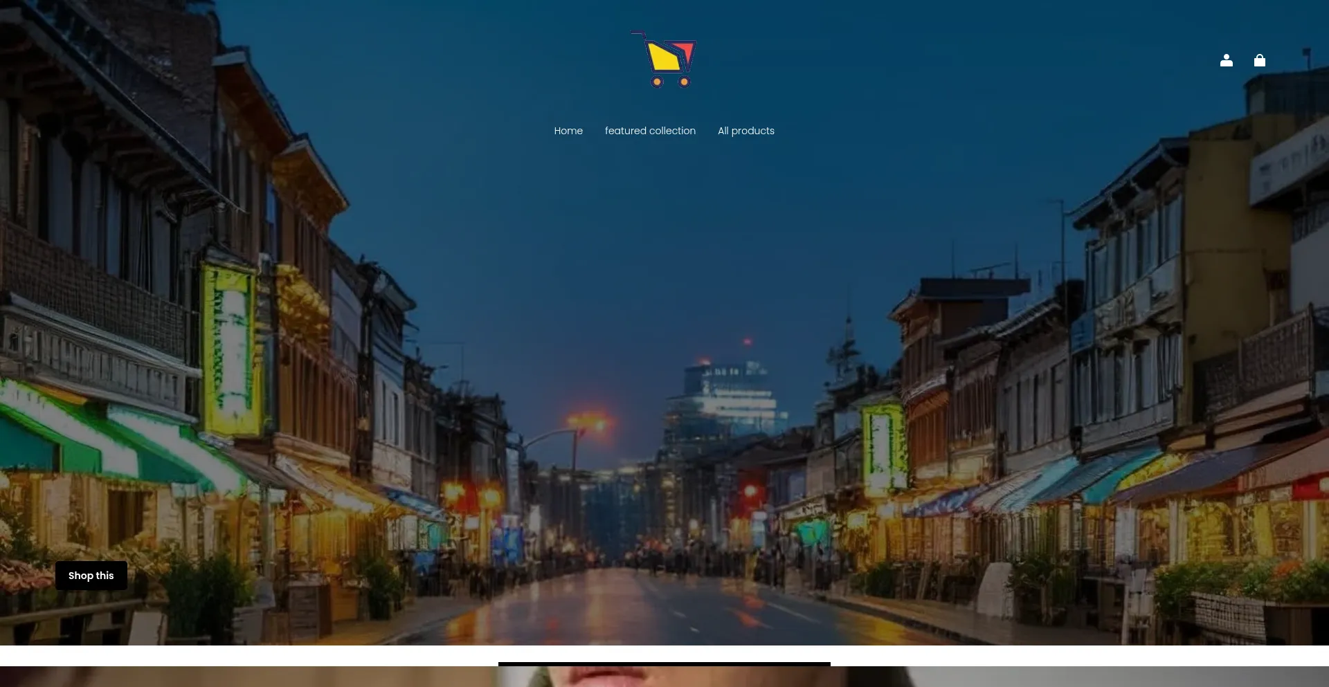 Website screenshot of Rowatchol.shop