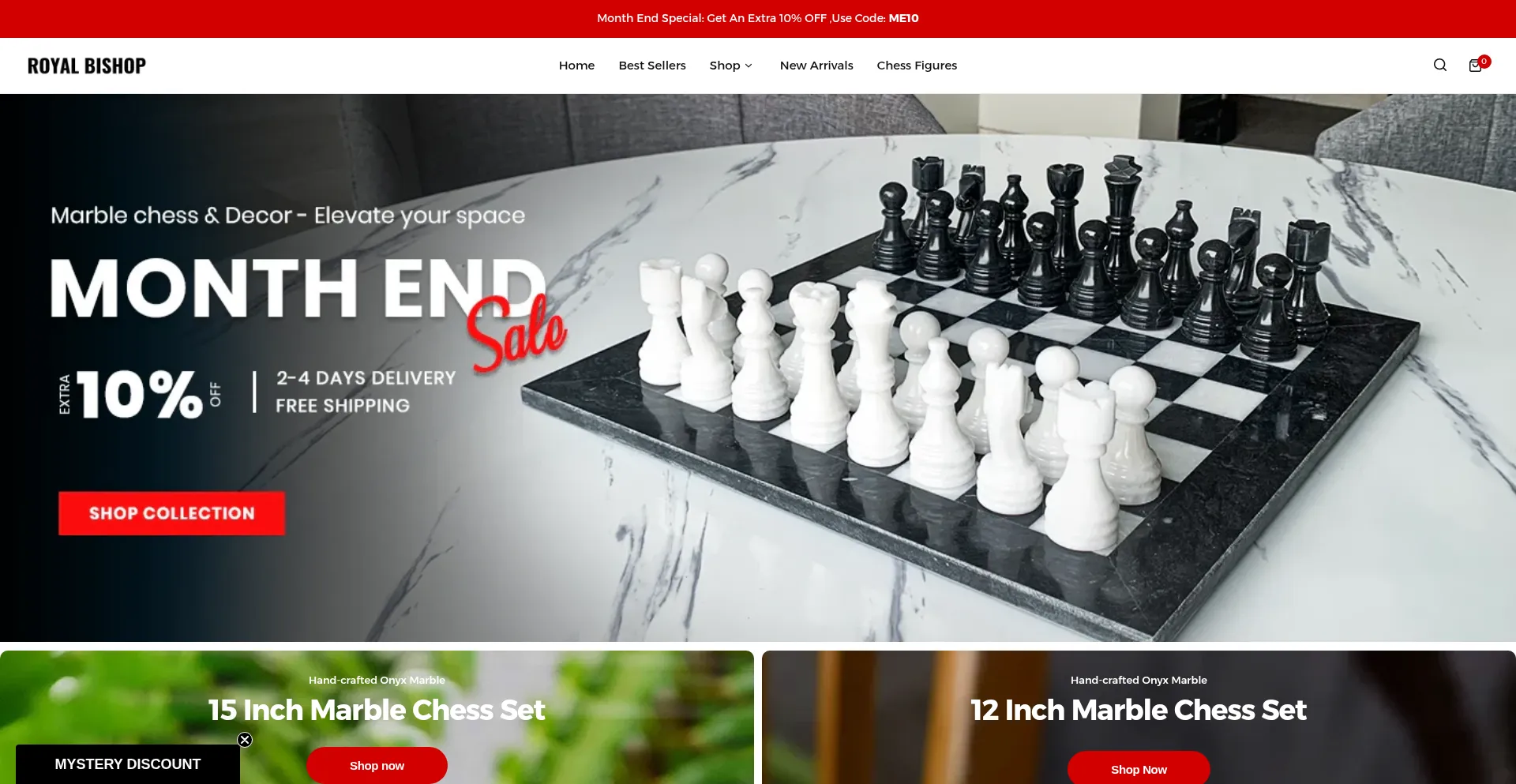 Royalbishop.com Screenshot