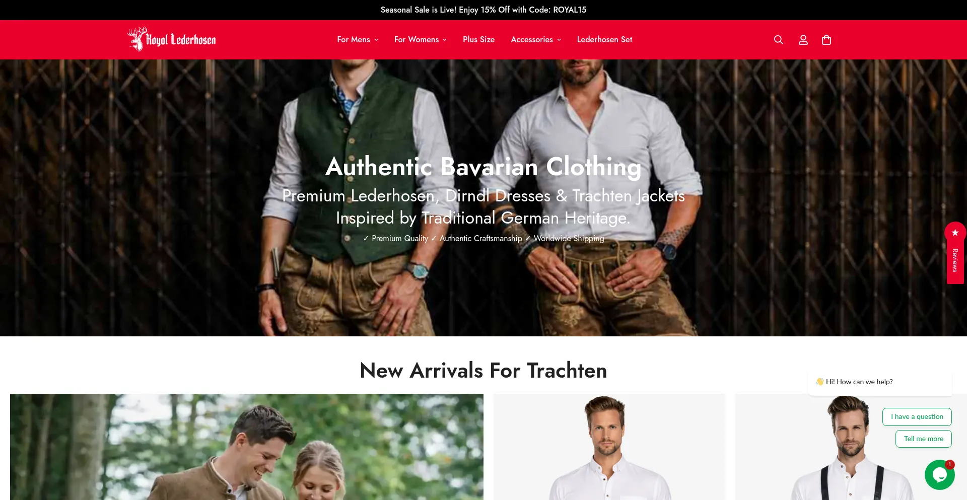 Royallederhosen.com