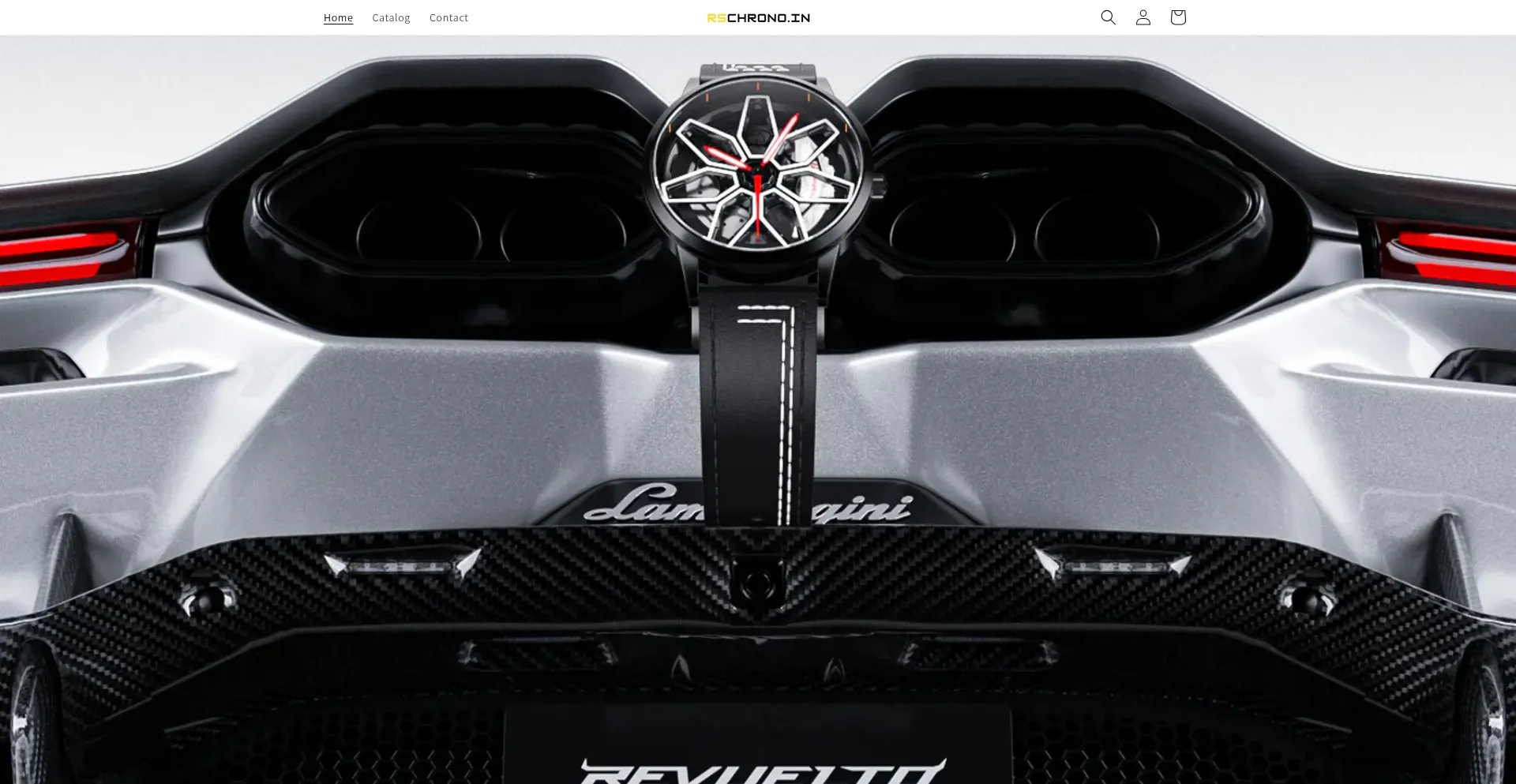 Website screenshot of Rschrono.in