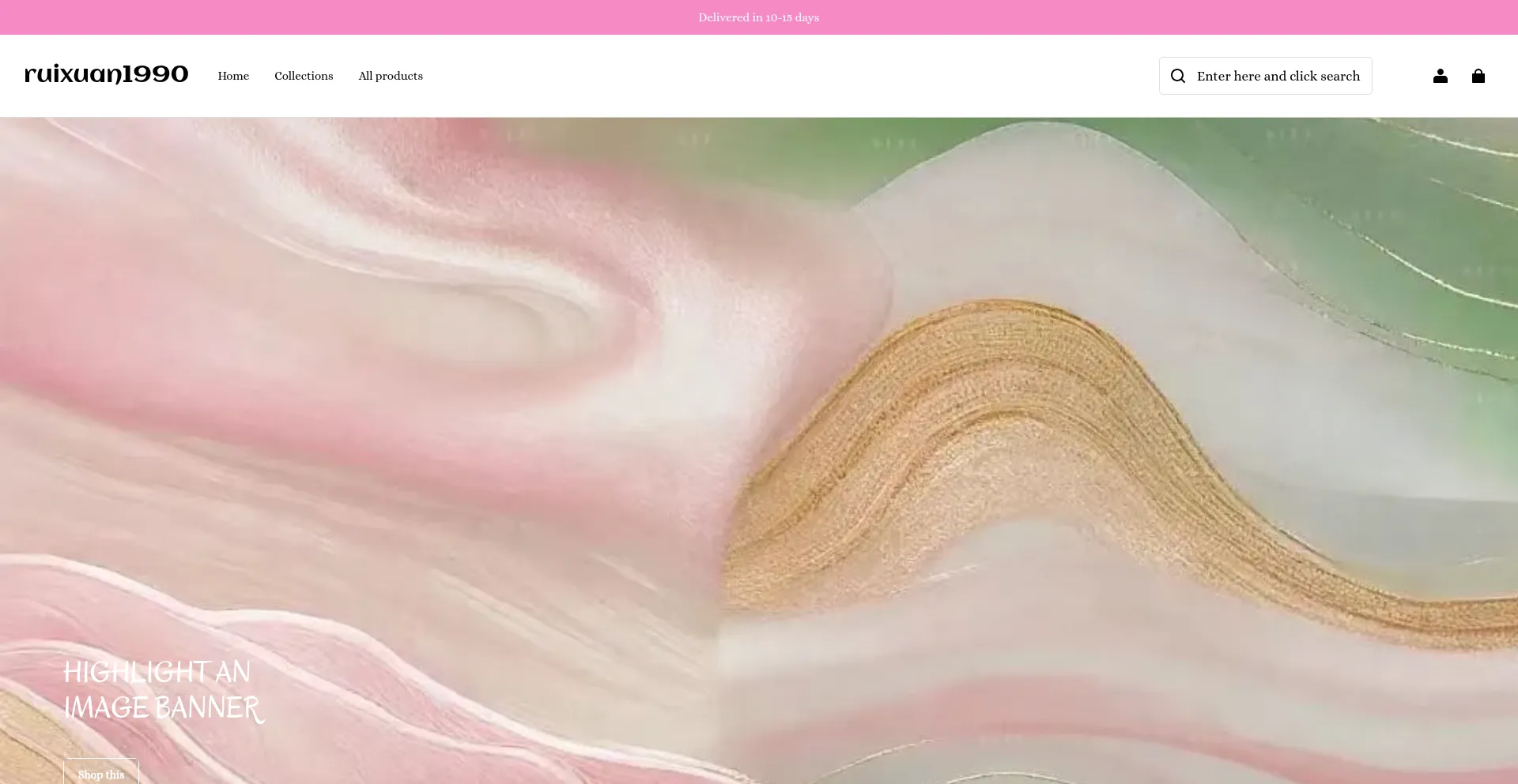 Website screenshot of Ruixuan1990.com