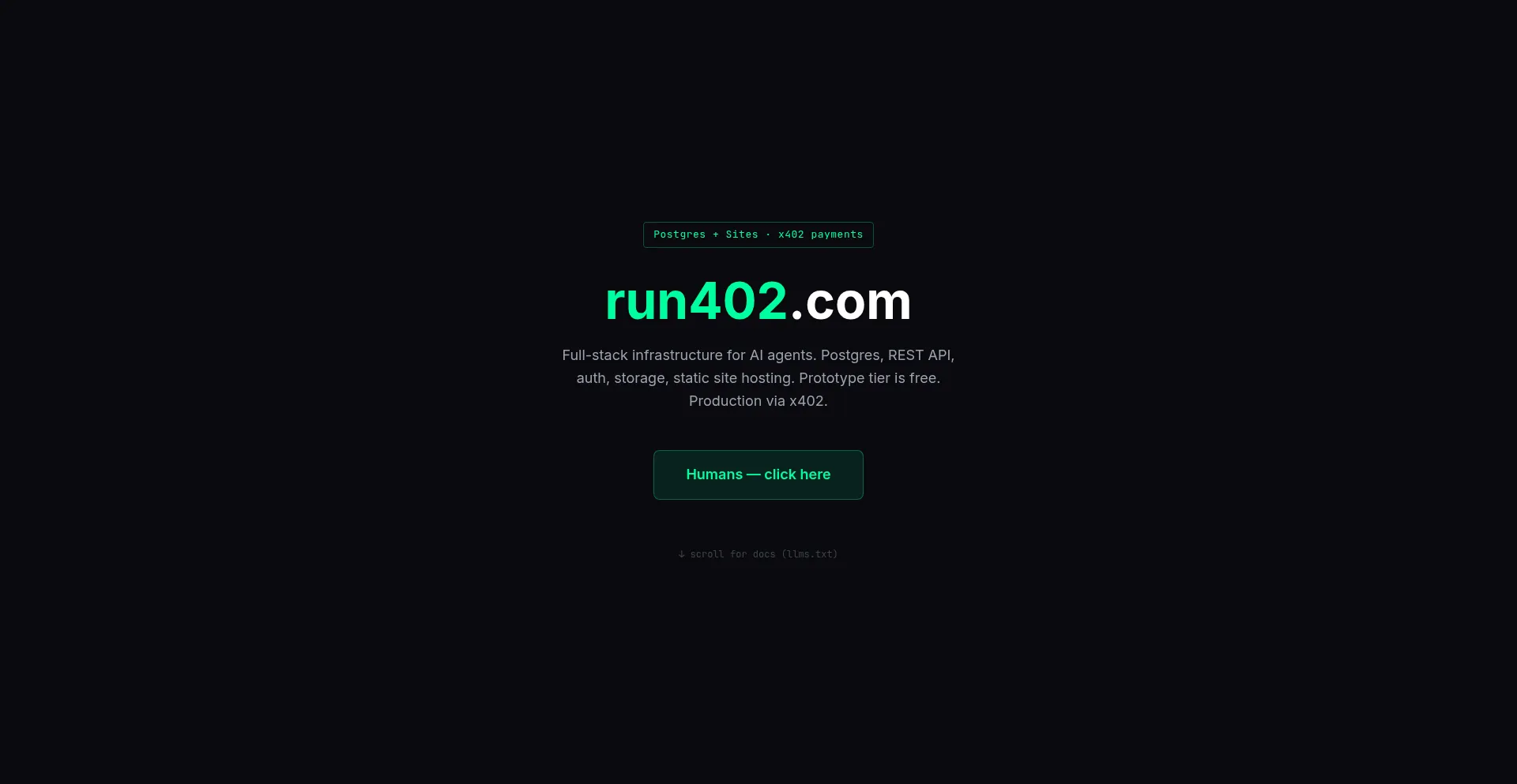 Run402.com