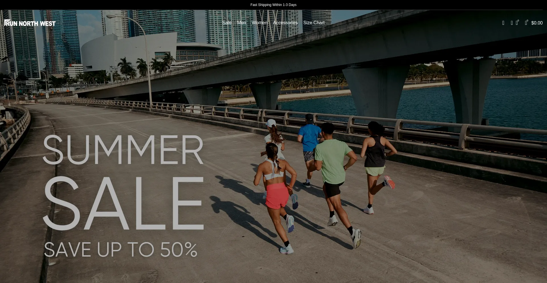 Website screenshot of Runnorthwesthub.shop