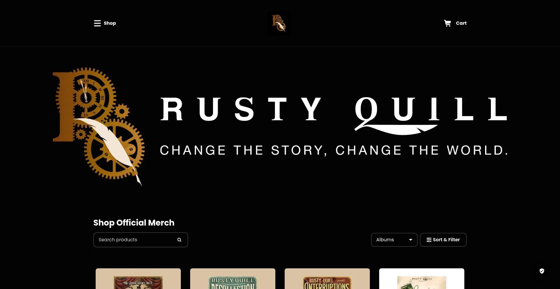 Rustyquillmerch.com