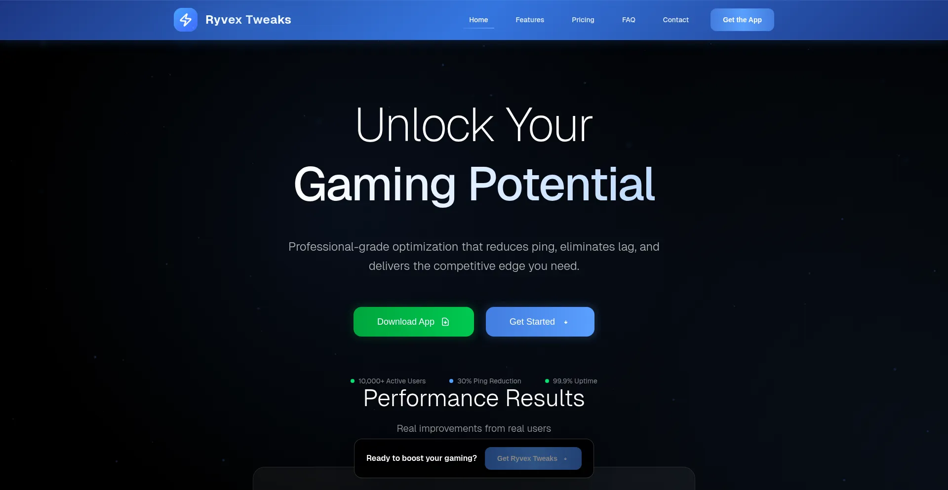 Ryvextweaks.com Screenshot