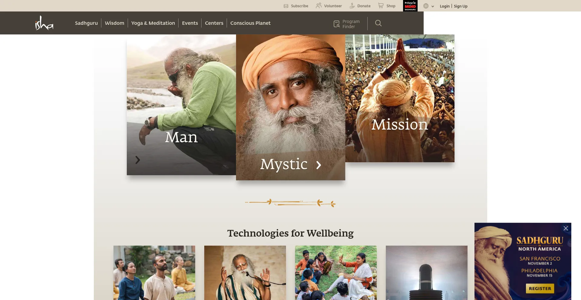 Sadhguru.org 安全可靠吗？