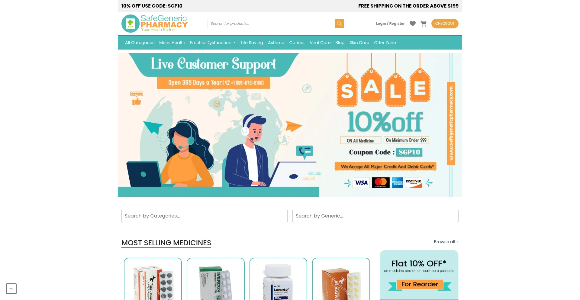Safegenericpharmacy.net 安全可靠吗？