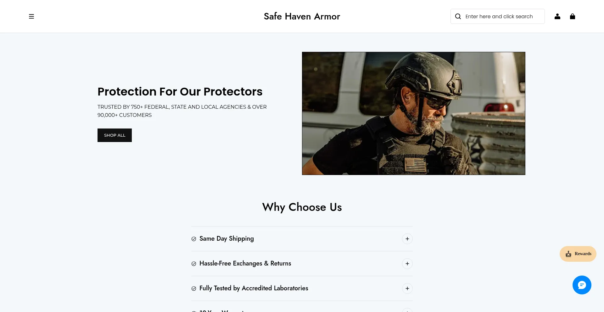 Safehavenarmor.com 安全可靠吗？