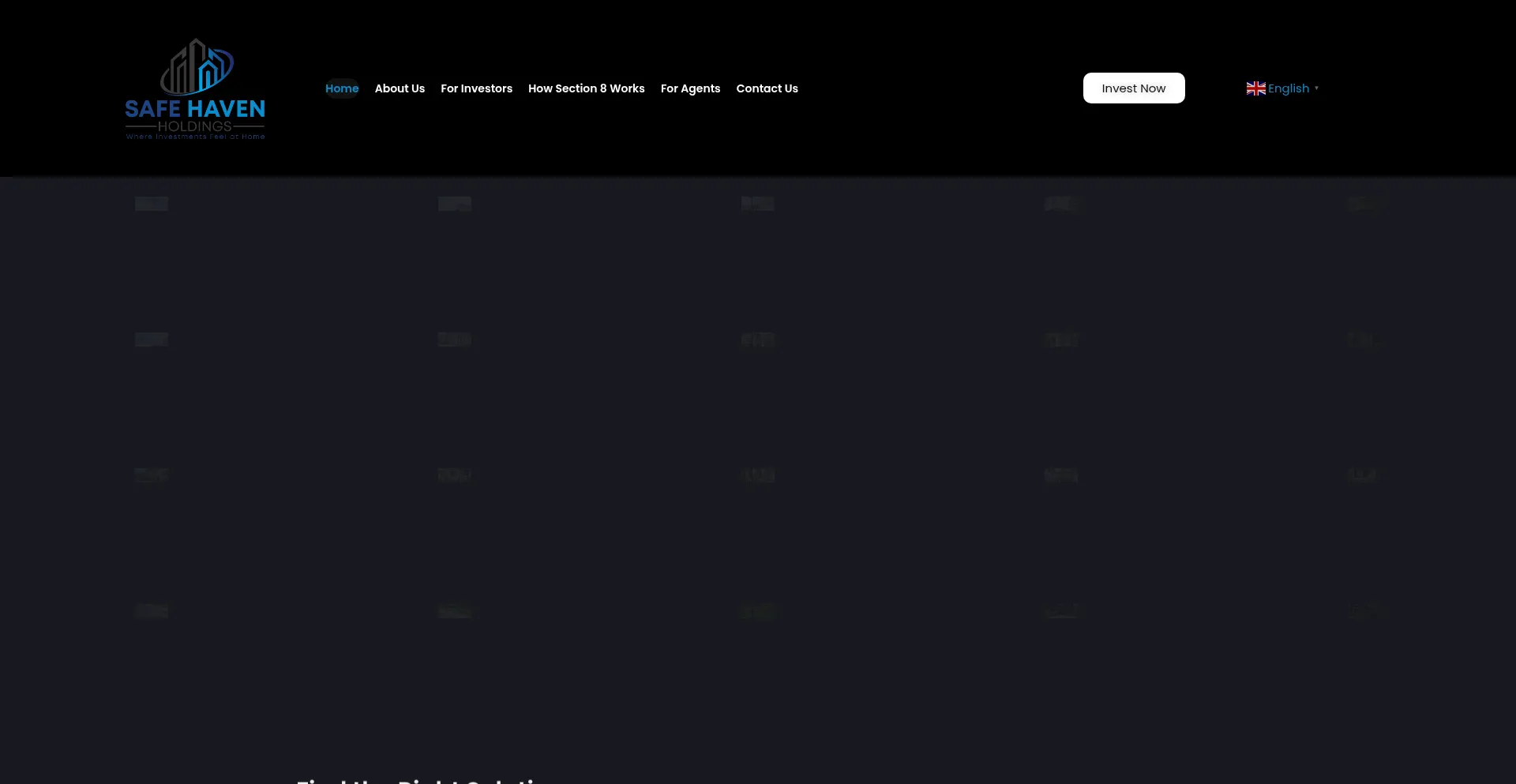 Safehavenholding.com Screenshot