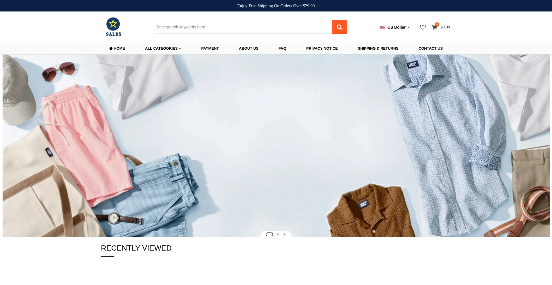 Website screenshot of Salesquadhub.com